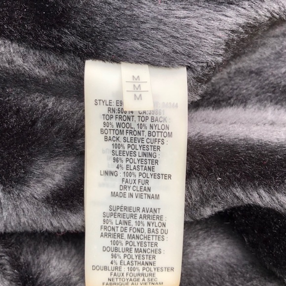 ⭐️🆕[Elie Tahari] Cobalt & Black Winter Coat - Picture 6 of 7